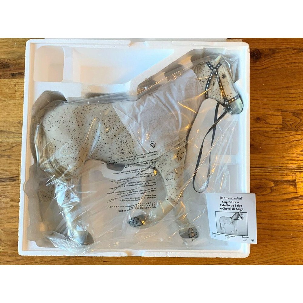 American Girl Doll Saige’s Horse Picasso New in Box